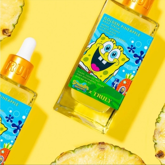 Truly X SpongeBob SquarePants Golden Pineapple Body Serum - Picture 2 of 3